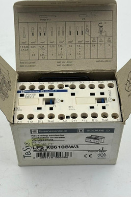Telemecanique Square D | LP5 K0610BW3 | Reversing Contactor | France - ( 1 Pcs)