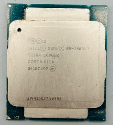 Intel Xeon E5-2603v3 SR20A 1.60 GHz 15 MB Cache CPU Prozessor Sockel 2011