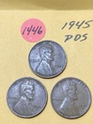 1945 PDS Lincoln Wheat Cent #1446
