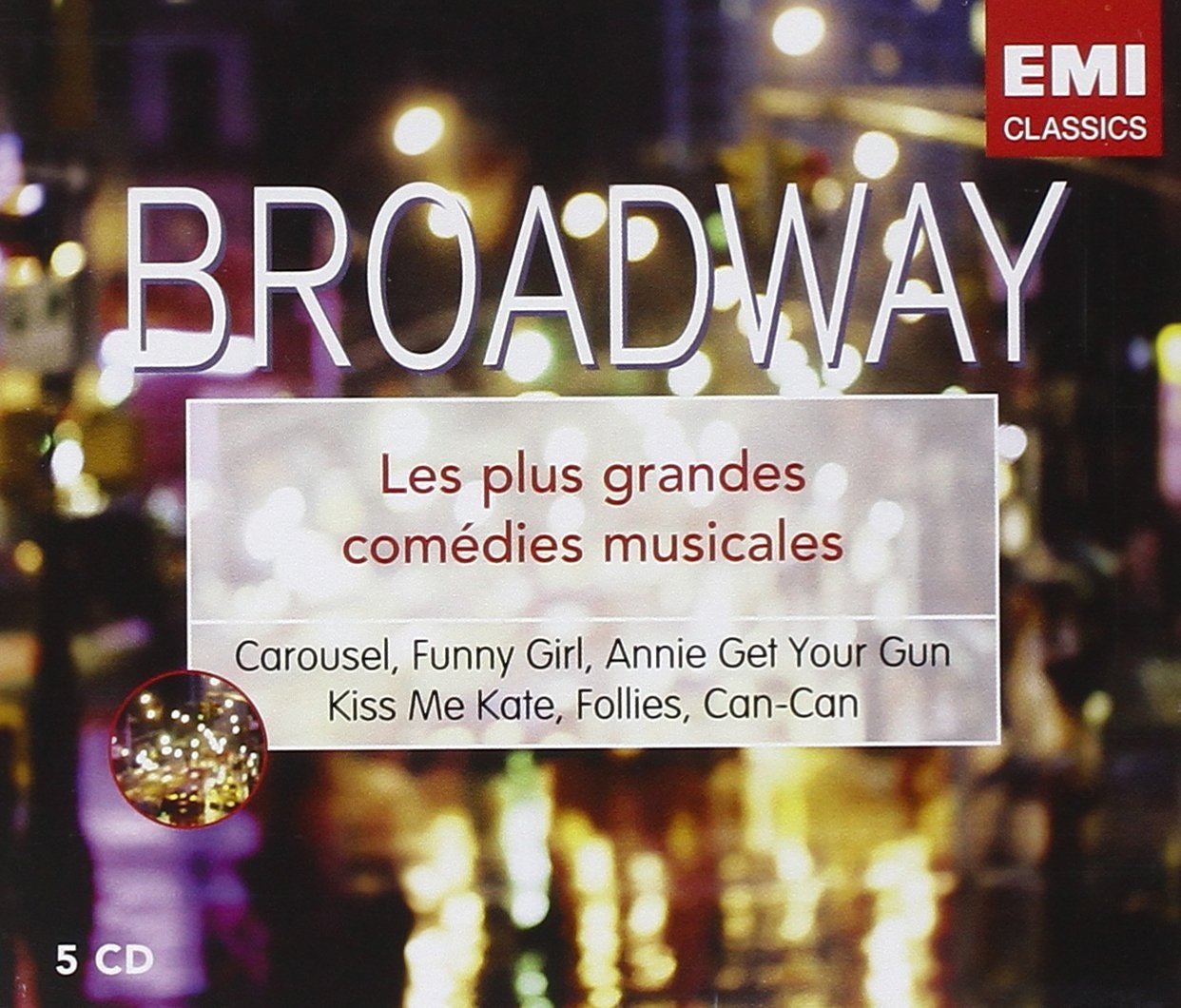 LES GRANDES COMEDIES MUSICALES DE Follies, Kiss Me Kate, Carousel, Funny Gi (CD)