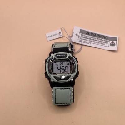 Armitron Pro Sport Digital Watch Kids 100M WR Alarm Chrono EL