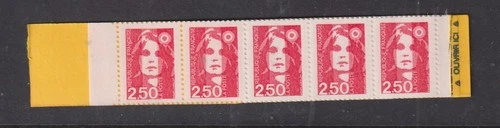 France Booklet - 1992  - 25f Sabine Winter Olympics  - Black