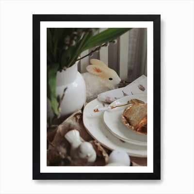 Easter Table Setting 23 Art Print Framed Wall Art Poster Canvas Print Picture