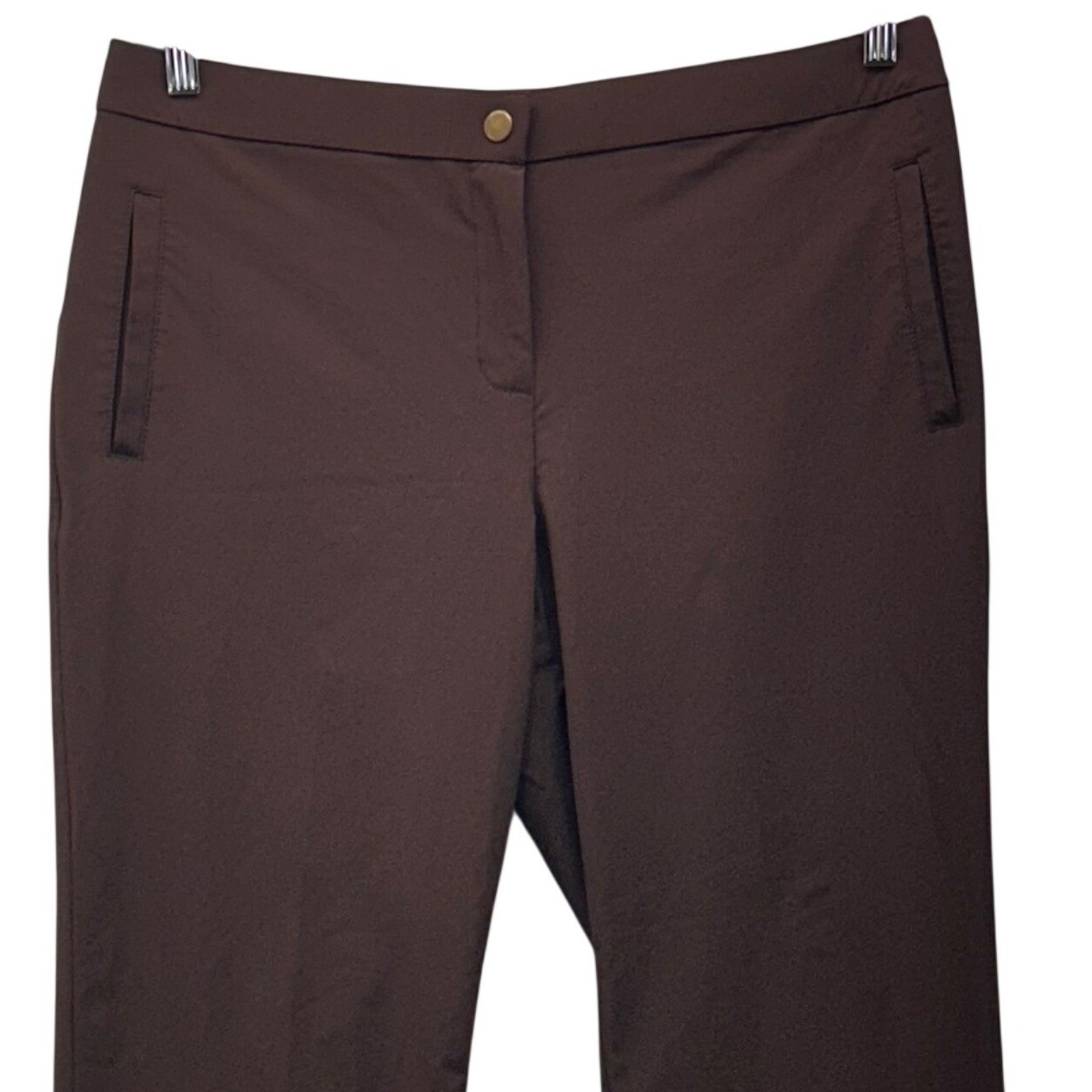 Chicos Performance Pants Large or 2 Chocolate Bro… - image 3