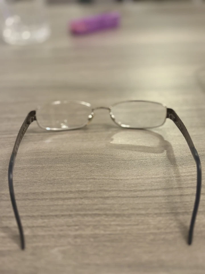 Monturas para gafas Christian Dior solamente, CD3758, marrón/azul marino, hechas en Italia Foto 2 de 4