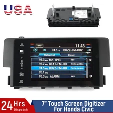OEM 7 In LCD Touch Screen Display Assembly Replacement FOR Honda Civic 2016-2018