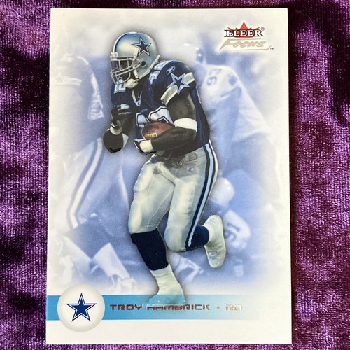 Troy Hambrick 2003 Fleer Focus #71 NEUWERTIG Dallas Cowboys Trikot Savannah Legends💙 - Bild 1 von 4