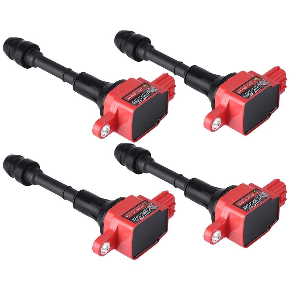 4 Ignition Coils For Nissan Altima Sentra 2.5L L4 2002 2003 2004 2005