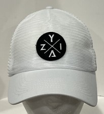 ZYIA Moonlight Enhancing Lifestyle Brand White Mesh SnapBack Baseball Hat Cap
