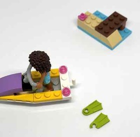 2013 LEGO Friends Water Scooter Fun (41000) - Retired
