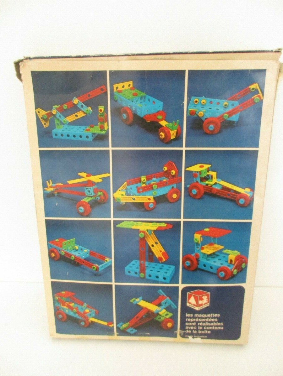 JEU DE CONSTRUCTION bois très ancien : constructions Saint-Jean EUR 10,00 - PicClick FR