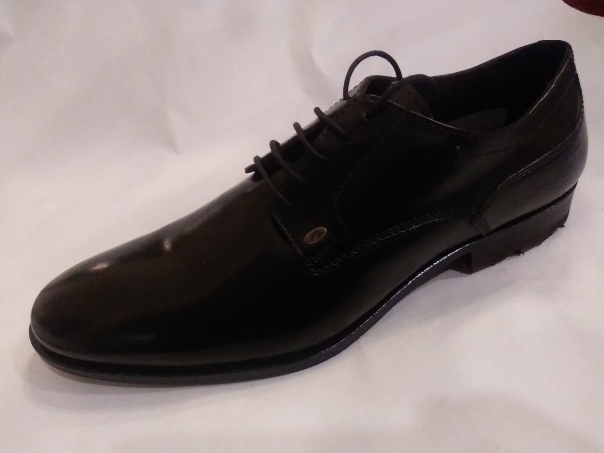 Bacco Bucci Rizzo Italy Brown Leather Shoes MEN display picture 3