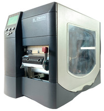 TESTED Zebra ZM400 FedEx 311090664 Direct Thermal Label Printer USB Peel Rewind
