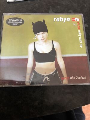 Robyn - Do you really want me CD2 Cd Single 5 Track 1998 With Poster
