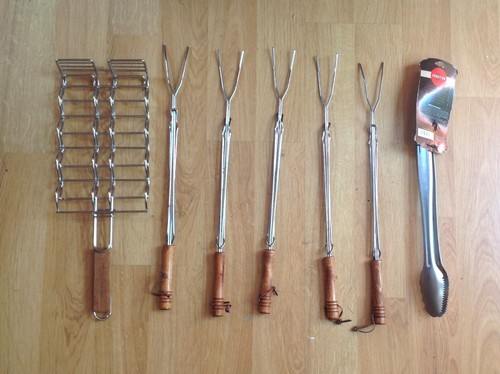 Grilling Tools set for Professional BBQ Lovers, Seven tools you need - Picture 2 of 9