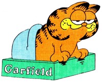 6 Garfield The Cat Character Novelty Fabric Applique Iron On 6 Garfield The Cat Character Novelty Fabric Applique Iron On
