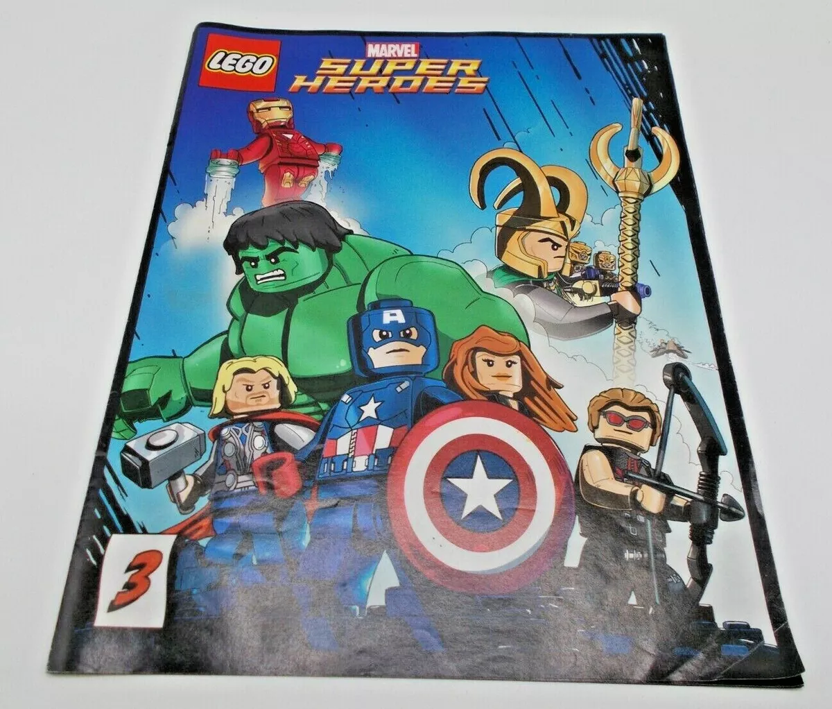 LEGO: MARVEL SUPER HEROES - VGA GRADED 90 MINT GOLD! UNCIRCULATED