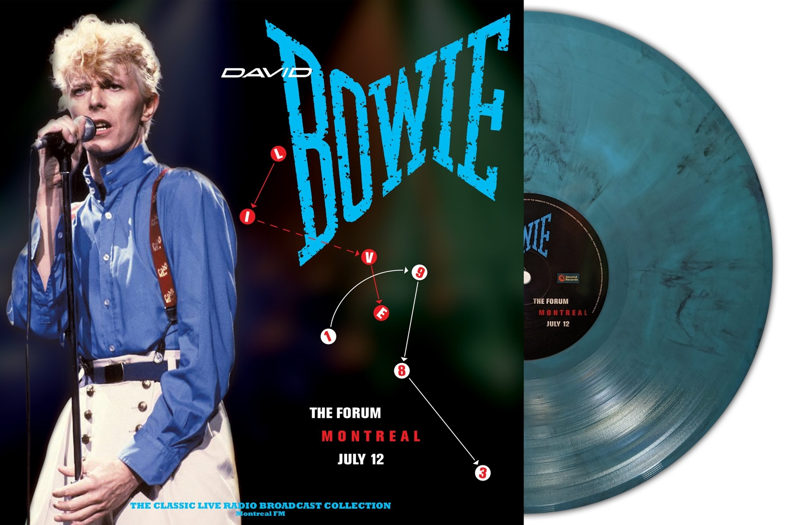 Live At The Forum Montreal 1983 (Turquoise Marble Vinyl)