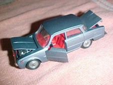 POLITOYS ITALIA - 1962 ALFA ROMEO GIULIA n.523 - PNEUMATICI GOMMA Pre-Mattel A1