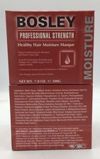 Lot Of 2 Bosley Healthy Hair Moisture Masque Moisture 7.0oz