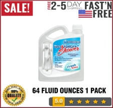 Wet & Forget Shower Cleaner Multi-Surface Weekly No Scrub, Fresh Scent, 64 Oz