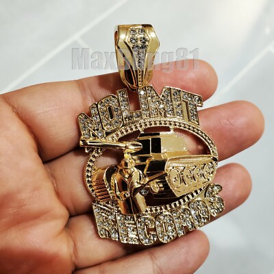 Hip Hop Gold Plated Cubic Zirconia Rapper's No Limit Records Hip Hop Gold Plated Cubic Zirconia Rapper's No Limit Records