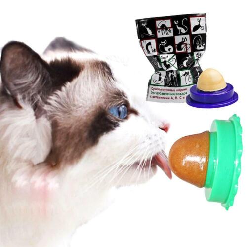 10/20/30x Cat Snacks Catnip Sugar Candy / Lick Nutrition Energy Ball Desund✨ - Picture 8 of 15
