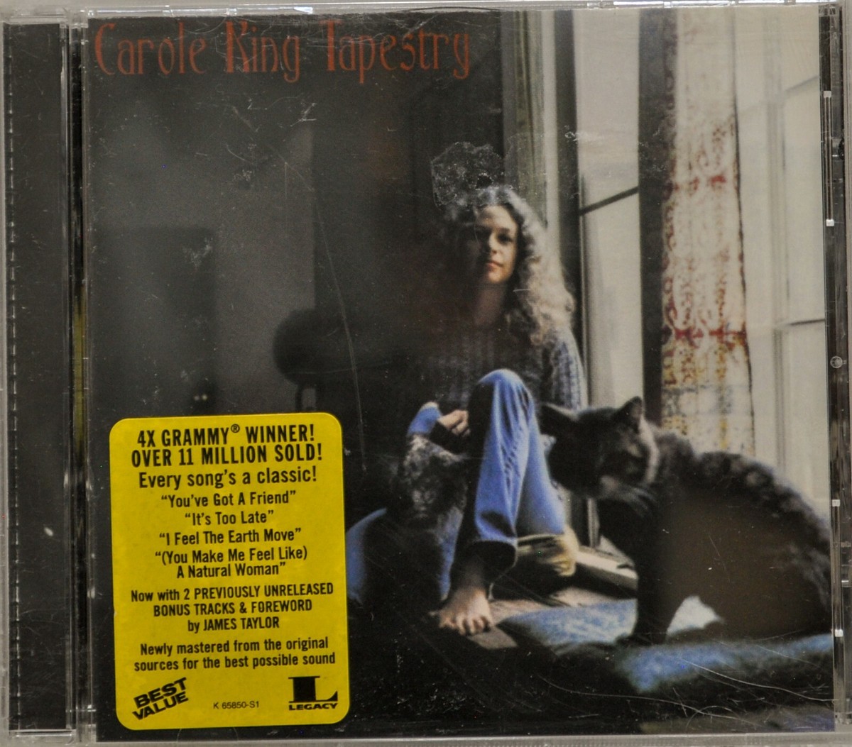Carole King Tapestry CD Bonus Tracks, Foreword by James - Main Image
