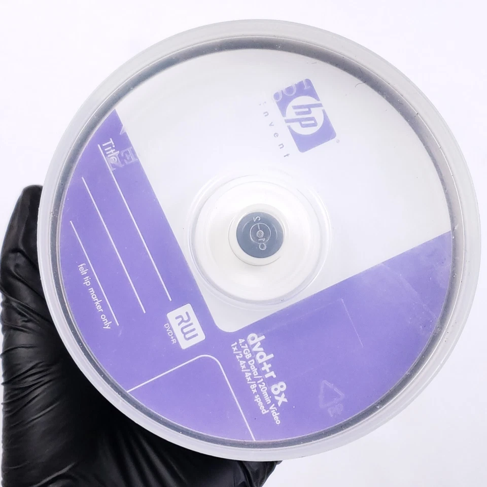 HP Invent DVD-R 8X 4.7 GB Data 50 Pack New Sealed Spindle Blank Media Storage - Image 2 of 4