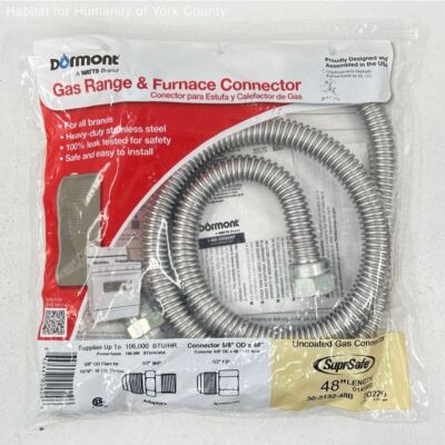 Dormont Brand Gas Range And Furnace Connector 48 Inches