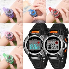Functional Waterproof Kids Digital Watch with Week,Alarm,Stopwatch Wrist Watch