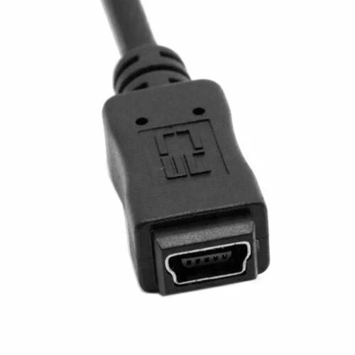 CABLECY Mini USB-B Type 5Pin Male to Mini USB Female M-F USB2.0 Extension Cable - Image 4 of 4