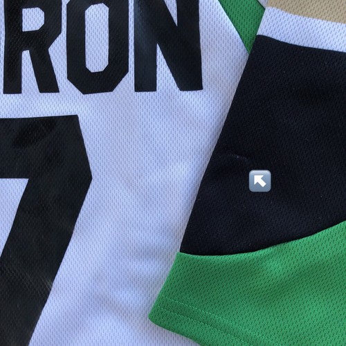Fresno Monsters Hockey Trikot Jugend Größe Large Minor League genäht Gendron #7 LESEN - Bild 11 von 12