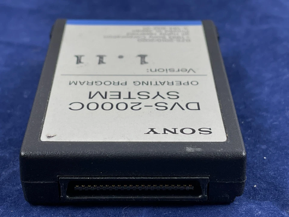 Sony DVS-2000C System Operating Program Version 1.11 3-184-632-01 — 第 3/4 张图片