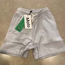 boys molo blue sweat shorts size 4t