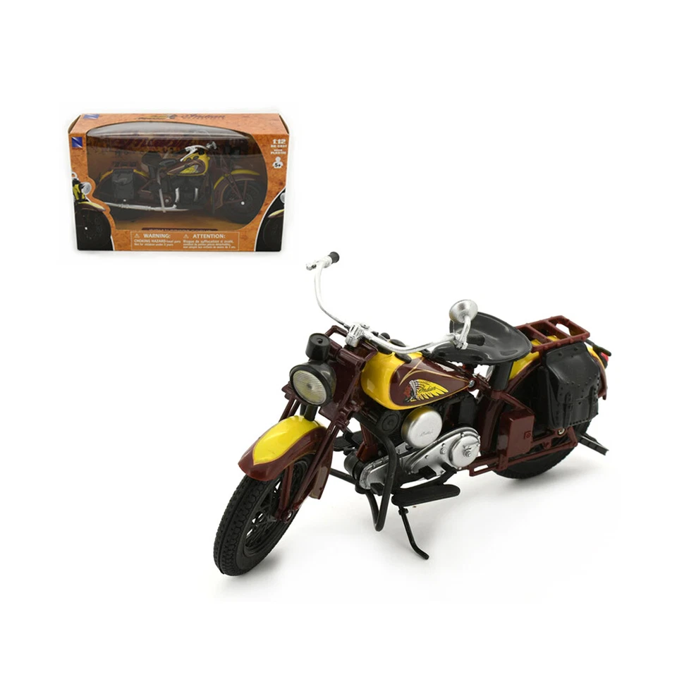 New Ray 1:12 Scale Indian Sport Scout 1934 Diecast Motorcycle Collection - Image 2 of 2