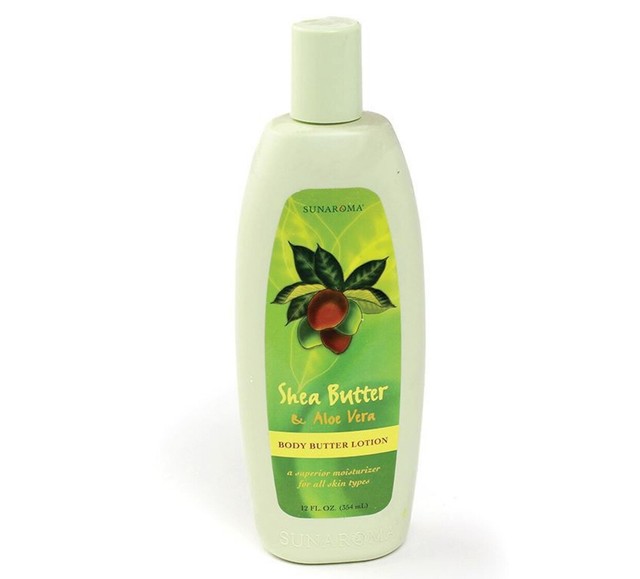 shea butter and aloe vera moisturiser
