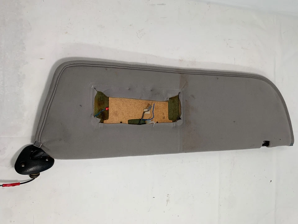 92 - 07 Ford Econoline E150 E250 E350 Pair of Sun Visors Cloth GRAY OEM Sunvisor Foto 4 de 4