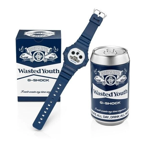 CASIO G-SHOCK DW-5900WY-2JR Wasted Youth Collaboration Quartz Blue W. Y. Watch