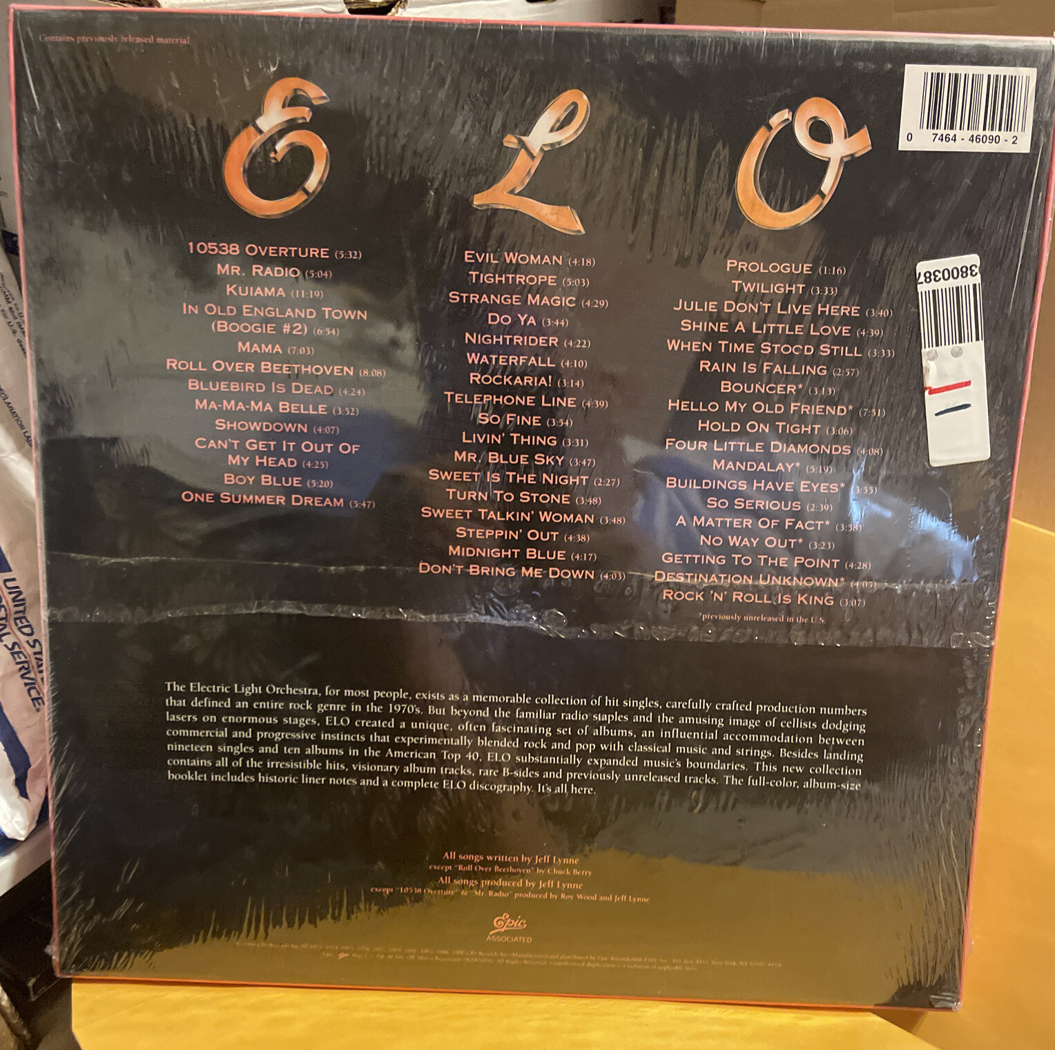 Electric Light Orchestra Afterglow 3CD BOX SET Greatest Hits Best Of