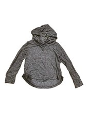 Girls' Cozy Hooded Pullover - All in Motion Black XS 4/5