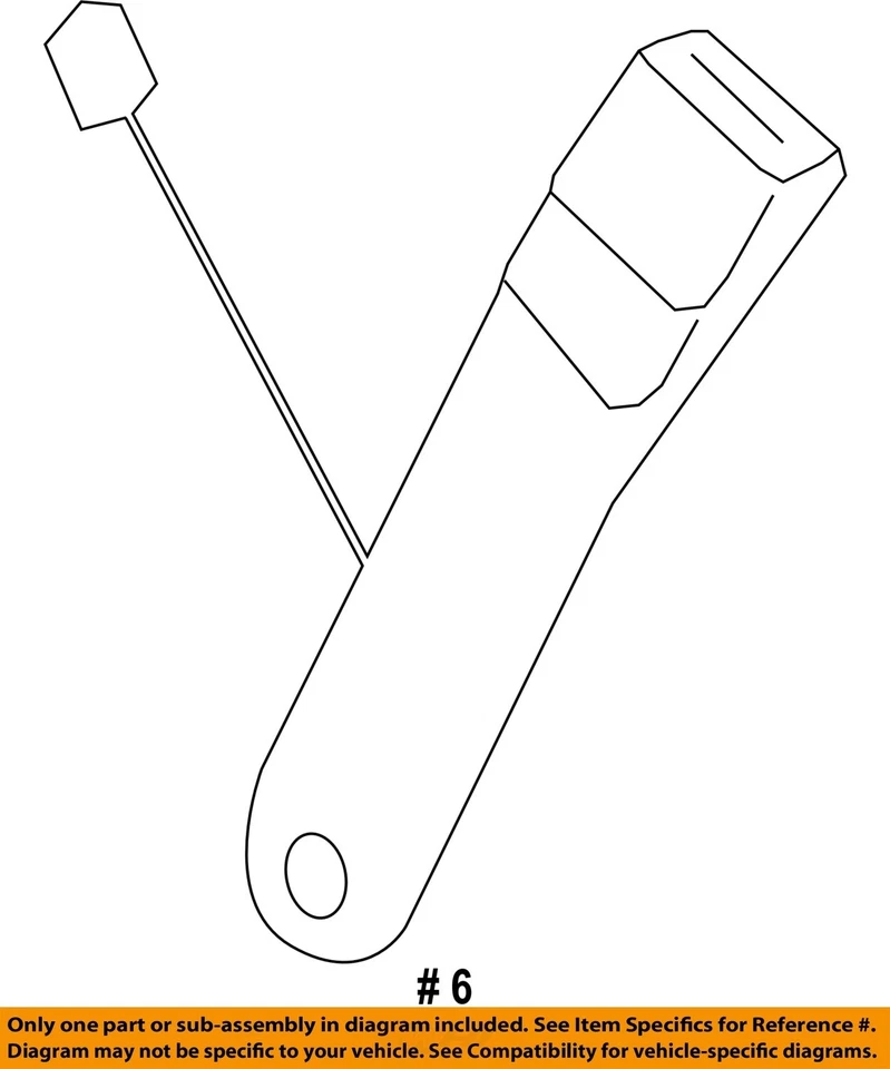 Used Front Right Seat Belt Front fits: 2006 Chevrolet Impala bucket and bench pa Foto 4 de 4