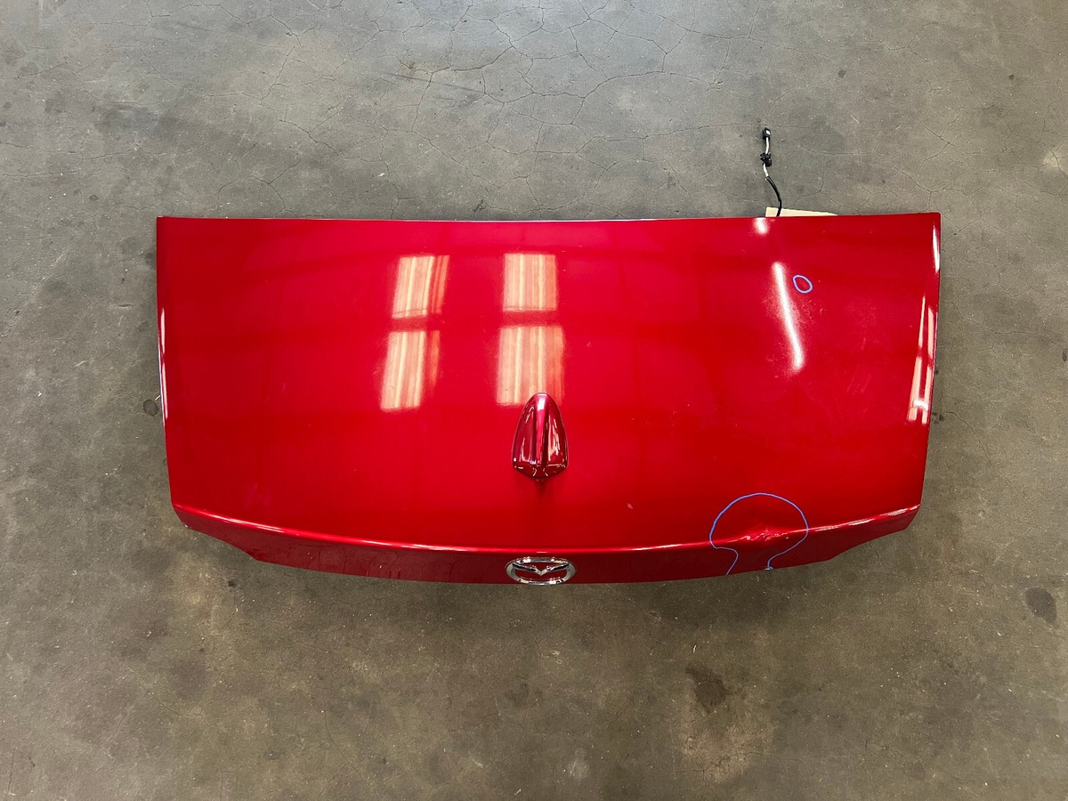 16-23 MAZDA MX-5 REAR TRUNK DECKLID REAR TRUNK LID PANEL SHELL RED