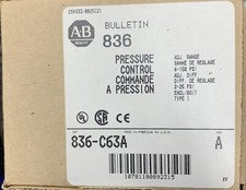 ALLEN BRADLEY 836-C63A PRESSURE CONTROL-NIB