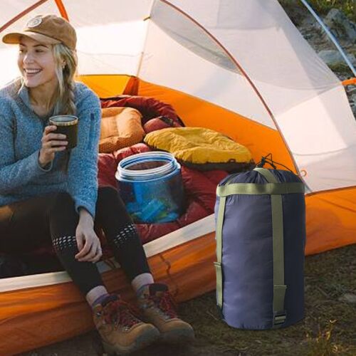 4 Season Sleeping Bag Waterproof Outdoor Camping Hiking Envelope Single Zip Bag - Picture 9 of 14
