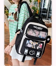 Link Click Shiguang Daili Ren Backpack Itabag Shoulder Bag School Bag Handbag