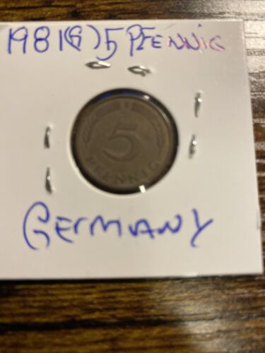 1981 G 5 Pfennig