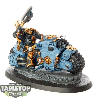 Space Wolves - Primaris Chaplain on Bike - bemalt