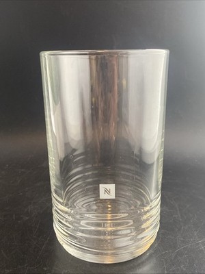 NESPRESSO Barista Recipe Glass Large 16 oz Made In France Nice!