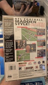 Madden NFL 97 Sega Saturn 1996 Complete in Box, Played